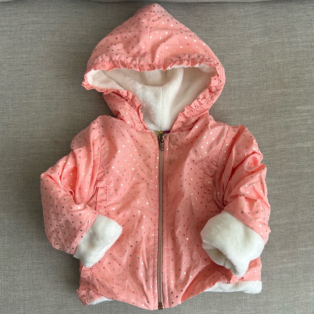 Pink Polka Dot Jacket
